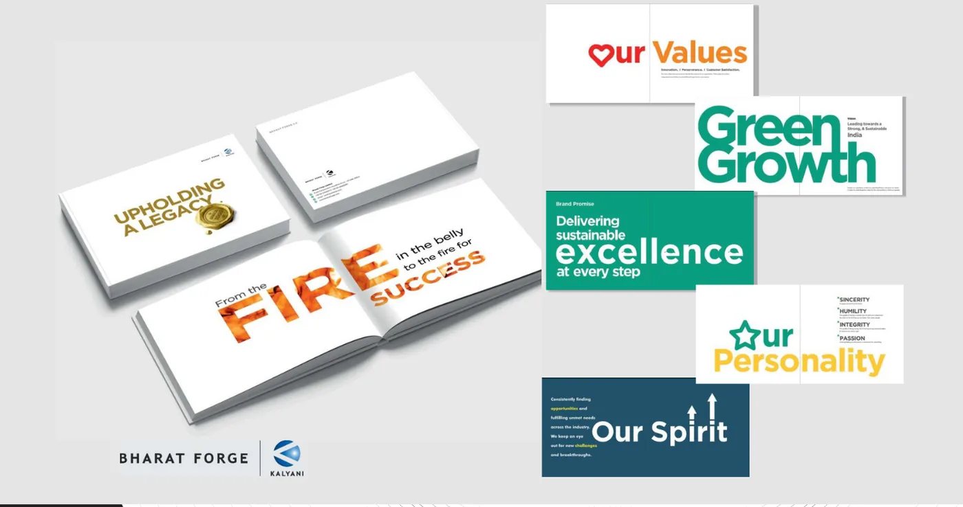 Bharat Forge — Documentaries, Brand Manual Design & Office Branding