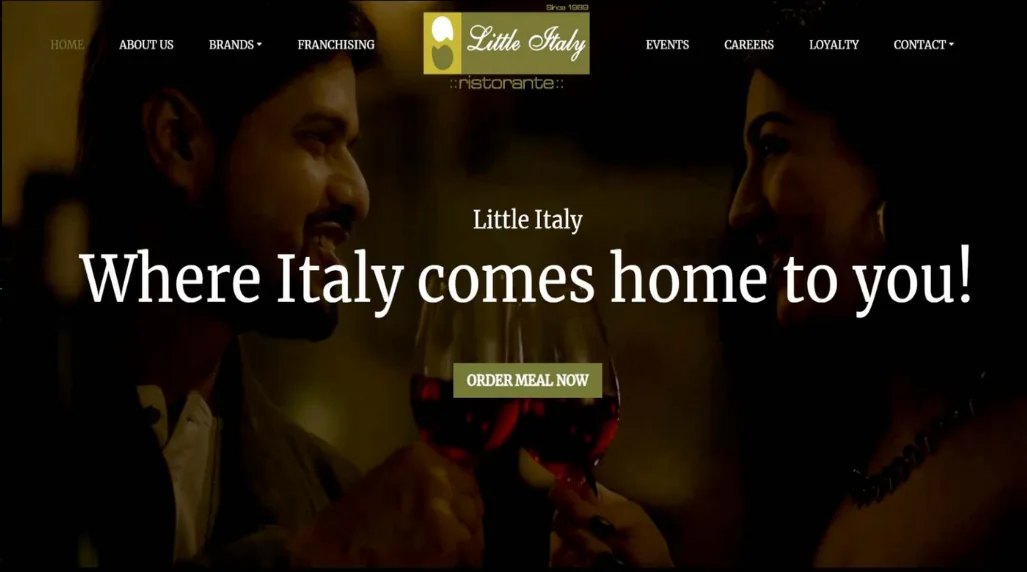 Little Italy — Factory & Company Videoshoot + Restaurant Shoot