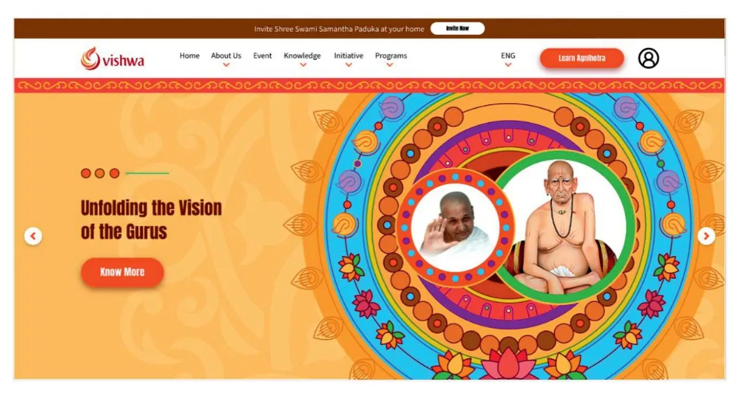 Vishwa Foundation — Website Development & Integrated Marketing Communications
